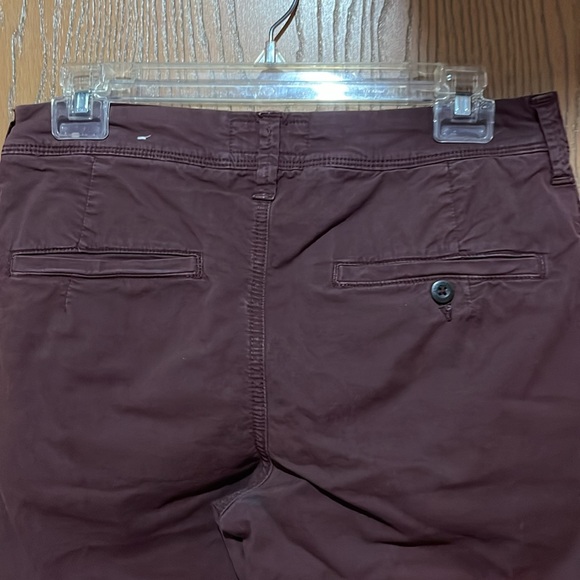 American Eagle men’s 28x34 Maroon Dress Pants - Picture 5 of 8